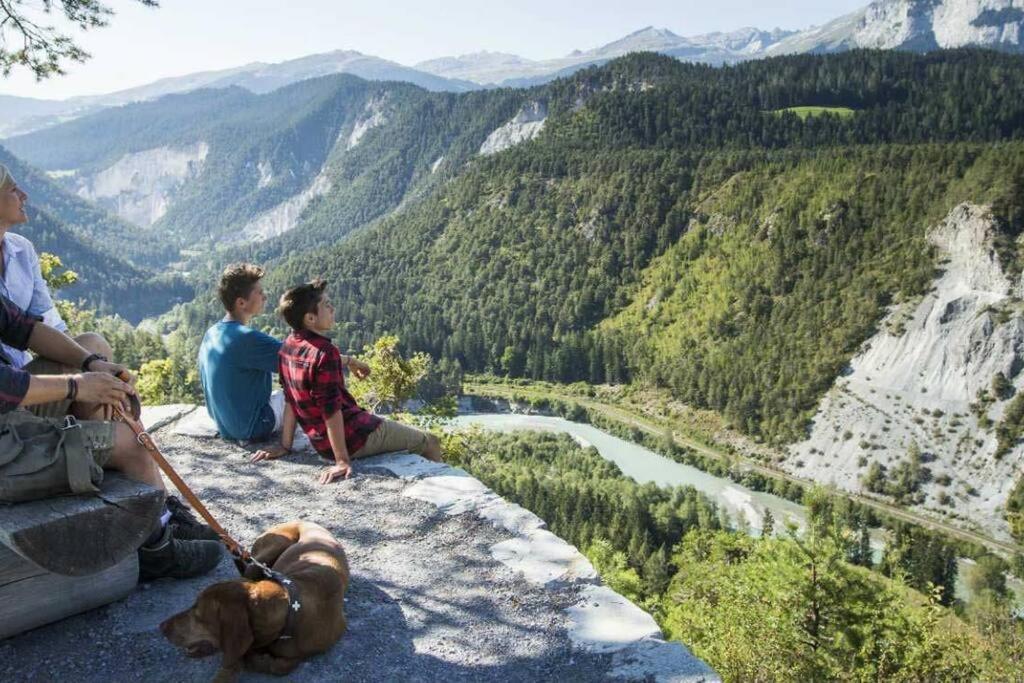 2.5 Room Apartment In Center Of Flims. Ski In/Out 외부 사진